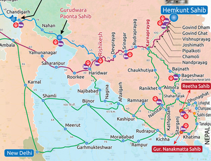 hemkund sahib yatra from Delhi