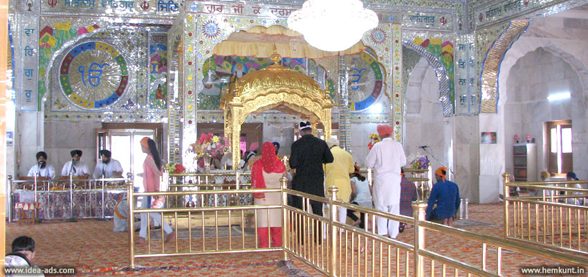 Inner View of Gurudwara Shri Nanakmatta Sahib